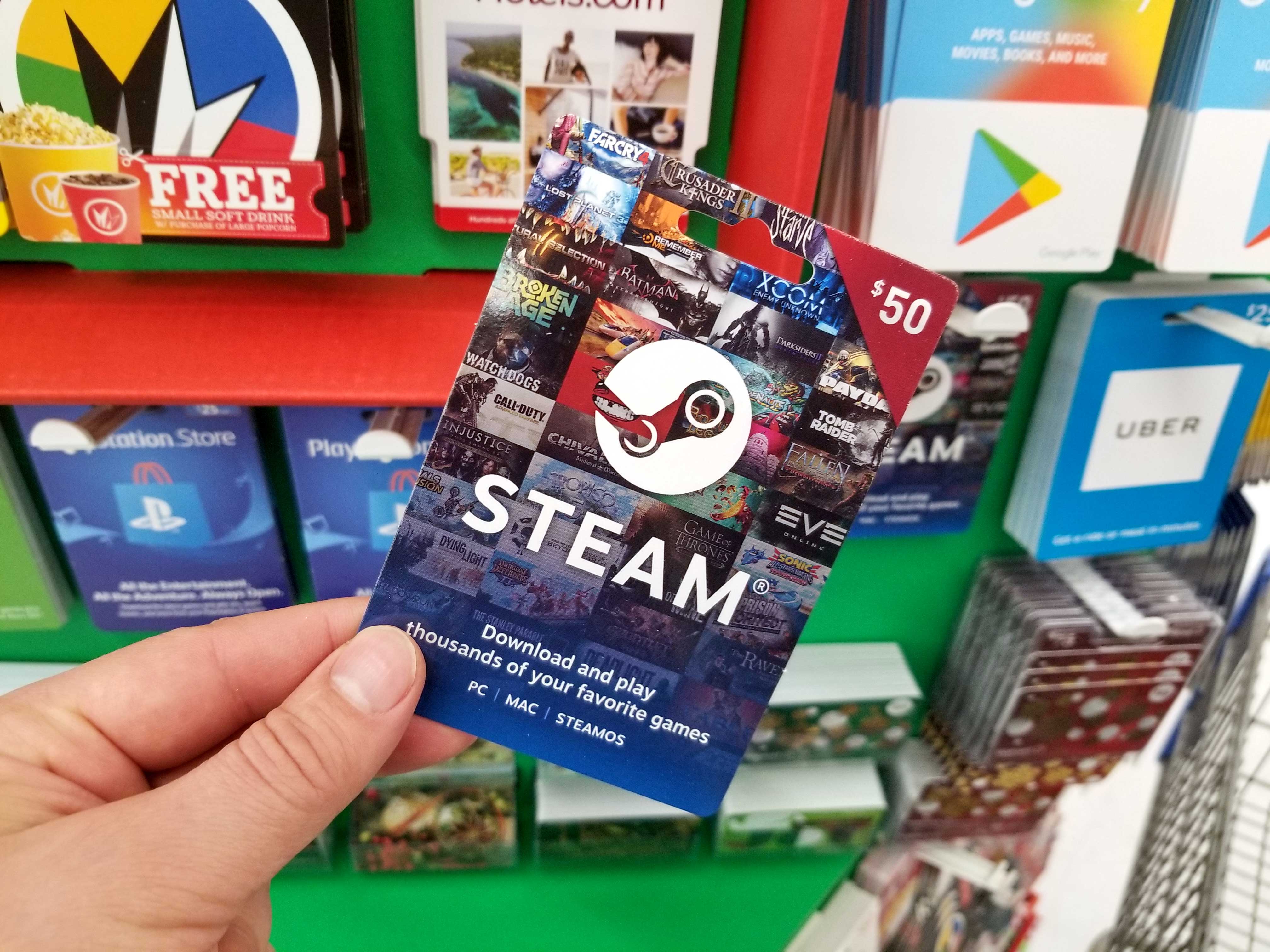 steam-gift-card, Bring It On Games, bringitongames.com